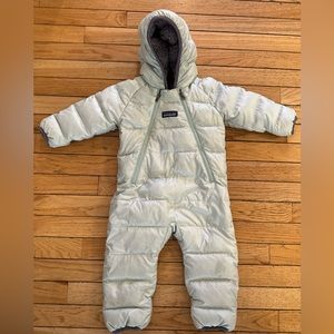 Patagonia Hi-Loft Down Bunting Sz 3-6 mo
